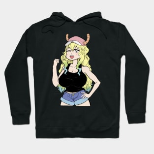 Lucoa from Dragon Maid Hoodie